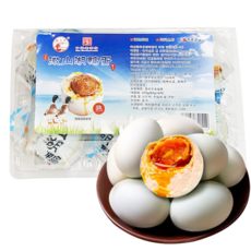 홍홍 중국식품 염장 오리알 야단 찐오리알 유황 6개입 중국오리알, 372g, 1개