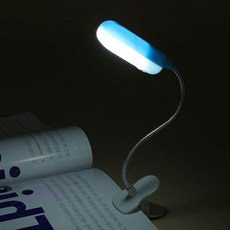 2구 LED 헤드캡 집게 독서등 휴대용독서등 독서조명
