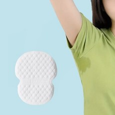 겨드랑이 땀 흡수 엠보싱 부착 패드 (10p), 1개