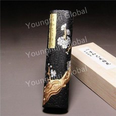 노후개문 정품 휘묵(徽墨) 고법 유연묵 - 무형문화재 서예 동양화 전문가용 먹, 3