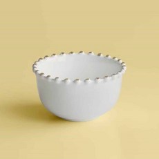 플레이팅그릇 홈파티접시 도자기 공기, 티니블랑 스완 멀티볼(공기)