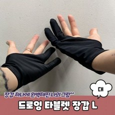 드로잉장갑 드로잉 타블렛 장갑 L 타블렛장갑, 상세페이지 참조, 상세페이지 참조