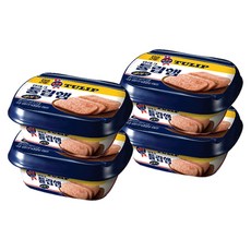 농심 덴마크 튤립햄 클래식 (340g), 200g, 4개