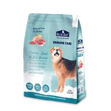 倍力 Blue Bay 全護低敏狗飼料 雞鴨紅藜 免疫力乾糧, 1.5kg, 1個, 免疫力/抗氧化