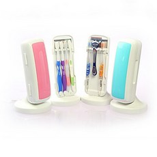 큐온 칫솔/면도기 살균기 CW-700, 핑크