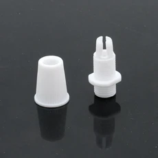 플라스틱 케이블 스트레인 릴리프 전선 클램프 남성 M10 코드 그립 고정 조명 액세서리, White_30 pieces, 30 pieces, 02 White_01 30 pieces