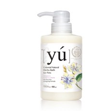 YU 東方森草 亞洲寵物頂級保養沐浴乳 何首烏 400ML, 1個