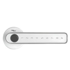 LAN Star 房門指紋密碼鎖把手門鎖, LS-ANDOOR-S, 顧客自行安裝