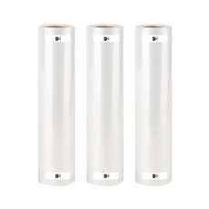 푸드세이버 아이오 팩플러스 전용 가정용 진공포장비닐 진공팩, 03.대형롤 28cm * 5m 3롤