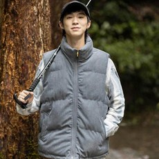 防潑水防風保暖棉馬甲背心外套 – 時尚有型顯瘦輕羽絨坎肩，加厚休閑大碼鋪棉無袖棉衣