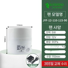 환풍기 태양광 화장실 4인치 옥상 자동 배출기 농장, 1 4 인치 단일 속도 모델 (110 PVC 파이프 인