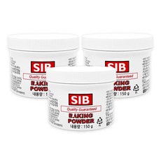SIB 베이킹 파우더, 150g, 3개