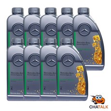 [Mercedes-Benz]벤츠_순정 엔진오일 5W-30 MB 229.52, 1L, 9개
