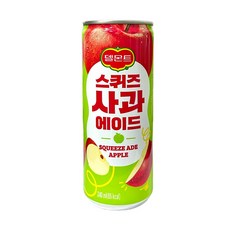 델몬트 스퀴즈 사과 유통기한 임박, 240ml, 60개