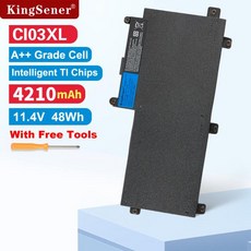 KingSener HP 프로북 배터리 640 G2 645 G2 650 G2 655 G2 640 G3 645 G3 650 G3 655 G3 820 G3 HSTNN-UB6Q 80155, 한개옵션0