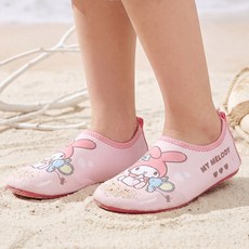 마이멜로디 아동 아쿠아슈즈 미끄럼방지 가벼운 유아 물놀이 여름 샌들 신발