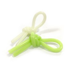 LUMINOUS 야광 실리콘 KPI 엘보링, 화이트