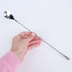 바스푼 Jpar 양면 고급형 스텐 머들러 스틱 30cm