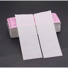왁싱페이퍼 다리제모 팔솜털 겨드랑이 제모 패드 왁스스트립 왁싱용 종이 천 100PCS, 1개