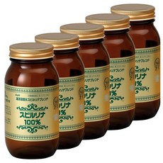 일본 스피루리나 100% 2200정, 5개