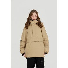 엔쓰리 NNN -Felix2 Anorak - JACKET - 베이지 (팔양면 분리형) / 남녀공용 스노우보드복 스키복 자켓