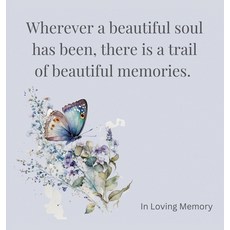 (영문도서) Celebration of life funeral book Condolence book to sign (Hardback cover) Hardcover, Lulu and Bell, English, 9781839904035