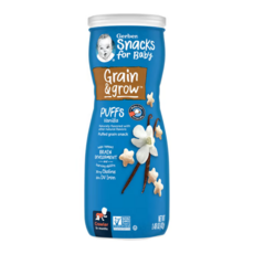 거버 퍼프 Gerber Puffs 8개월 이상 바닐라맛, 42g, 1개, 바닐라 맛