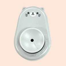 SURUGA 貓咪造型雞蛋穿孔器, 灰色, 1個