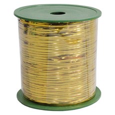 진성 400 롤빵끈 리본빵끈/포장타이 포장용품 포장끈, 골드