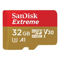 샌디스크 익스트림 메모리카드 마이크로칩 QXA1, 1개, 32GB