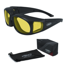 글로벌비전 아웃피터 방풍고글 안경 옐로우, 1개, 단품