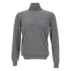 그란사소 터틀 넥 골지 스웨터