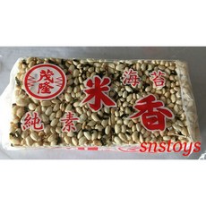 SNS 古早味 懷舊零食 海苔米香 純素脆香 170公克, 1個