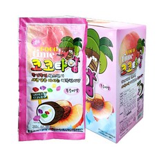 (무)코코타임 복숭아맛(73mlx15입)X12개, 73ml, 180개