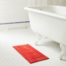 RT designer's collection 超細纖維浴墊 浴室凳, 1個, 珊瑚