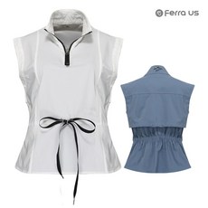 페라어스 여성 아노락 허리조절 리본 골프조끼 AVM4OZ