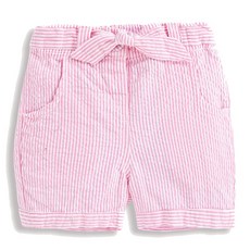 JoJo Maman Bébé 嬰幼兒/兒童純棉短褲 粉色條紋