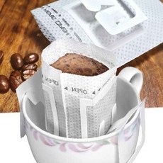 드립커피필터 핸드드립 커피필터 15매입 휴대용 드립필터 여과지