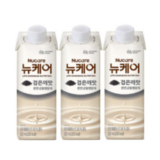 뉴케어 검은깨맛 완전균형영양식, 200ml, 3개