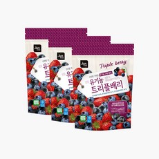 [호재준] 냉동 유기농 트리플베리, 3개, 450g