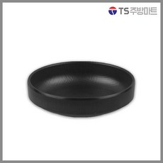 [돌산멜라민] 체크검정 멜라민 신한식구프 반찬기, 블랙 4.5" (DS-7894/7751), 1개