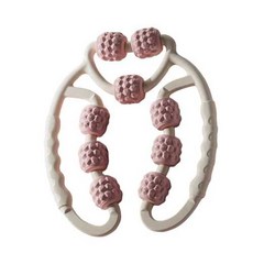 종아리 허벅지 마사지기 롤러 요가 필라테스 마사지링, (블루 9휠) 다리 슬리밍 마사지, 1개