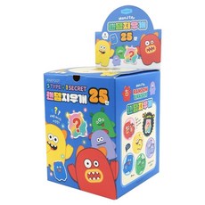 핑크풋 랜덤지우개 25탄 60p 세트, 1세트, 혼합색상