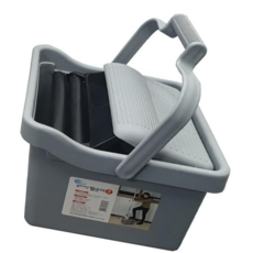 삼정 슬라이딩 마포 마대걸레 짤순이 대 탈수기 짜는기계 걸레짜는 밀대 물자개 밟는 학교, 본상품