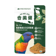 合美健 吸蜜鸚鵡全方位營養餐, 1KG, 1個