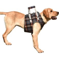 강아지 리프트 하네스 외출 목줄 개 개를 위한 간호용 대형견용 산책용 대형견 조절 가능한 발 지지 애완동물 용품 L