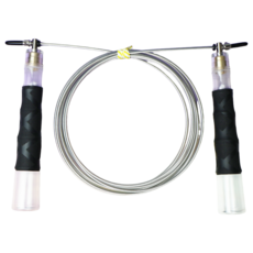 제이에프로프 트윙클 허리케인 초고속 와이어줄넘기 13cm 선수용 크로스핏 복싱 대회기록용, 흰색