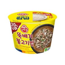 오뚜기 컵밥 뚝배기 불고기밥 12개, 단일옵션 지88 1195866, 1g