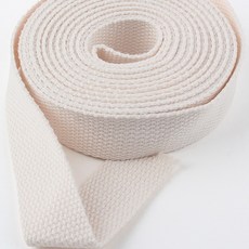 Joeunmall 폴리혼방 가방끈 멜빵끈 웨빙끈 20mm 웨이빙(5마), 1개, 20mm-내추럴