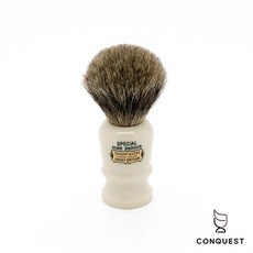 【CONQUEST】英國 Simpsons Special S1 純獾毛刮鬍刷 純獾毛手工製作, 1個